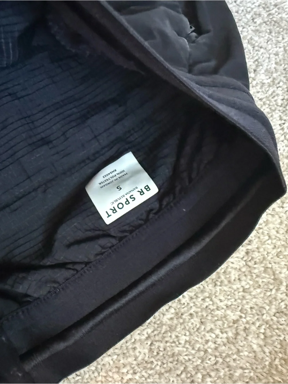 Banana Republic tailored black
